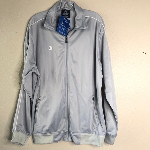 Royal Threads Zip up Athletic Jacket w/ Fleece NWT - Picture 3 of 15